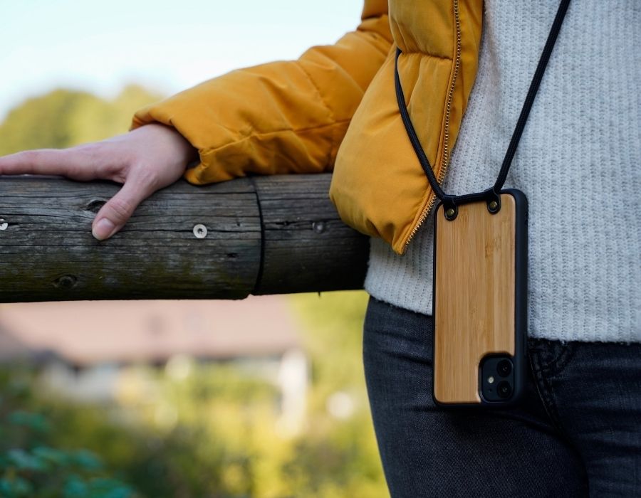 WAVE Étui à sangle pour iPhone 13 Mini